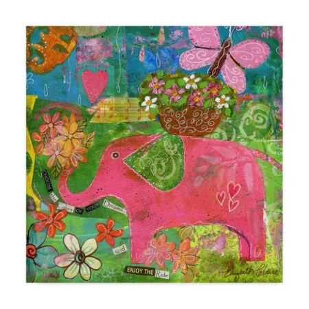Trademark Fine Art Elizabeth Claire 'Choose The Colors' Canvas Art, 18x18 ALI22593-C1818GG